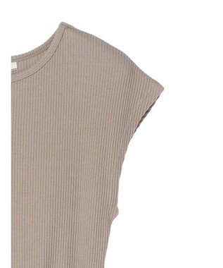 Green Parks ・ＥＬＥＮＣＡＲＥ　ＤＵＥ　リブキリカエワンピ Gray Beige