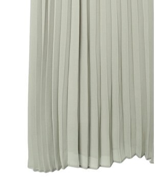 earth music&ecology ＳＥＴ２点　オーガンジー刺繍＋プリーツワンピース Mint