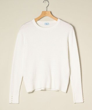 ONWARD Reuse Park 【組曲】ニット春夏 ホワイト