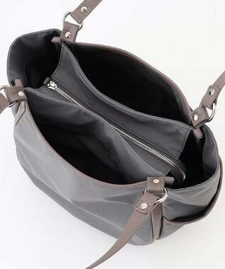 Y'SACCS 【ムック本掲載】タスランナイロントートバッグ midium グレー