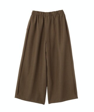 CRAFT STANDARD BOUTIQUE リネンライクワイドイージーパンツ Brown