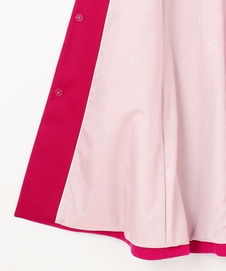 TOCCA 【WEB限定カラー有り】【消臭】MILKY PUFF リボンウールコート オールドローズ系