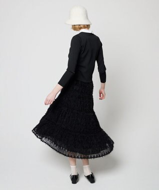 TOCCA 【洗える！】RADIANT BEAUTYスカート ブラック系