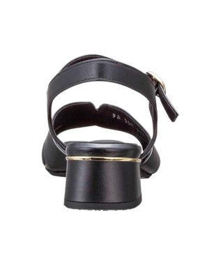 REGAL FOOT COMMUNITY 【ビューフィット】A68Y ストラップサンダル ブラック