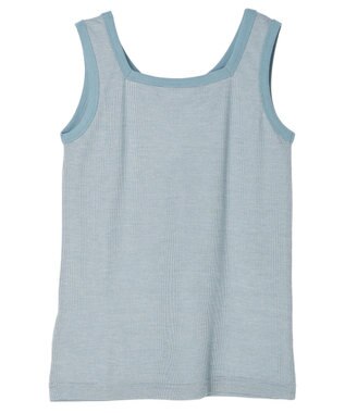 CRAFT STANDARD BOUTIQUE レトロ柄前後２ＷＡＹタンクトップ Blue