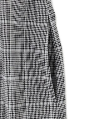 23区 【洗える】ガンクラブプレイドチェック ワンピース グレーチェック