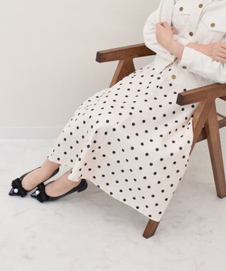 Bridget Birkin 【Bridget Birkin】パールリボンポインテッドパンプス ブラックエナメル