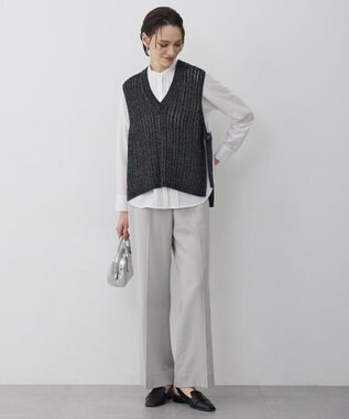 ICB L 【先行予約】 ハイツイストドライメッシュ ワイドストレートパンツ トープ