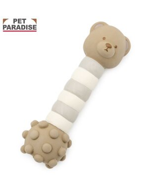  ペットパラダイス くまちゃん  ラテックス トイ 《ブラウン》