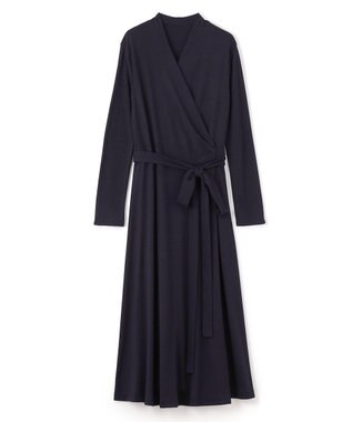 BEIGE， SEINE / カシュクールドレス Navy