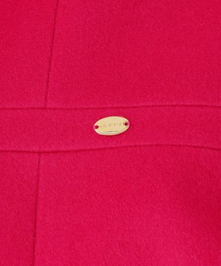 TOCCA 【WEB限定カラー有り】【消臭】MILKY PUFF リボンウールコート オールドローズ系