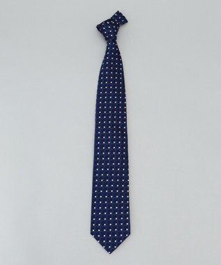 GOTAIRIKU 日本縫製/オリジナル柄【Fermo Fossati】ネクタイ_小紋柄 ネイビー系8
