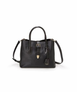 TOPKAPI 【Breath TOPKAPI】RIPPLE リプル バックル ショルダー付き B5 トートバッグ ブラック