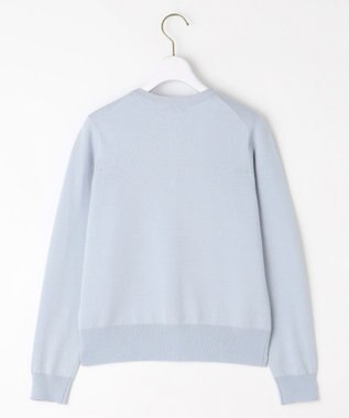 ANY SIS 【洗える】ベーシック カーディガン ライトブルー