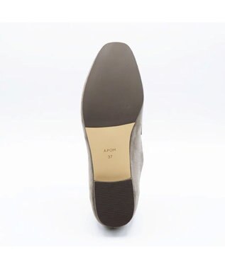 APOM ソフトビットローファー15 グレージュスエード