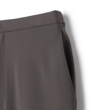 uncrave クールタッチツイル フレアパンツ スレート