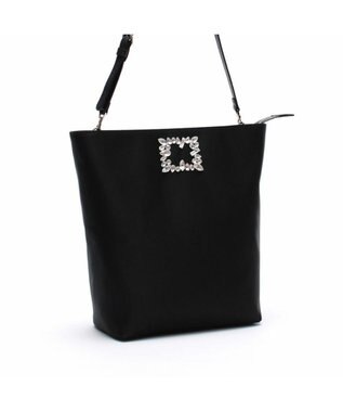 A.D.M.J. 【ファブリック】ナイロンリュクス2WAYワンショルダー ブラック