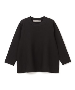 UNFILO 【100-130cm】ペプラムニット ブラック