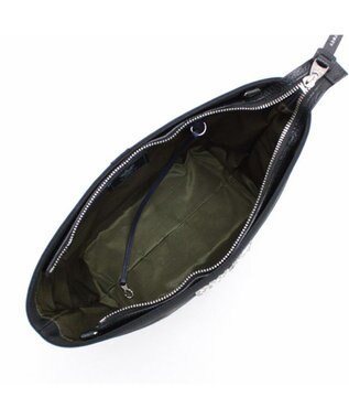 A.D.M.J. 【ファブリック】ナイロンリュクス2WAYワンショルダー ブラック