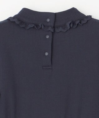 ANY KIDS ドッキング チュール ワンピース ネイビー×ホワイト