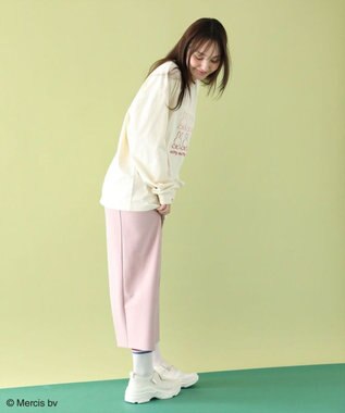 Green Parks Ｍｉｆｆｙ／フロント刺繍ロンＴ Light Beige