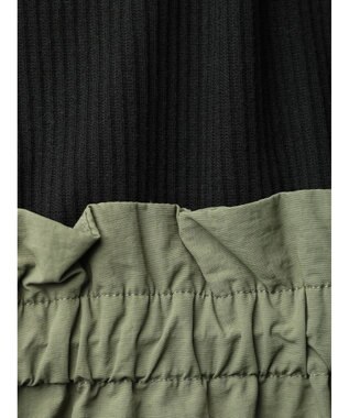 Green Parks ・ＥＬＥＮＣＡＲＥ　ＤＵＥ　ミリタリードッキングワンピ Khaki