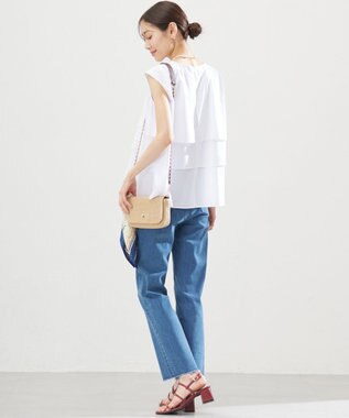 組曲 ミッドデニム パンツ ライトインディゴ系