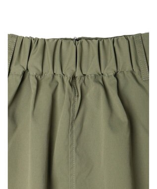 Green Parks フロントＺＩＰセミフレアスカート Black