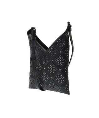 genten サステナブルカットワーク ショルダーバッグ