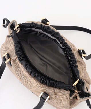 LA BAGAGERIE シャーリング2WAYサマーバッグ　mini グレージュ