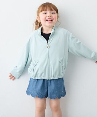 ANY KIDS 【洗濯機可能/速乾/接触冷感/水陸両用】UVカット ラッシュガード ミント