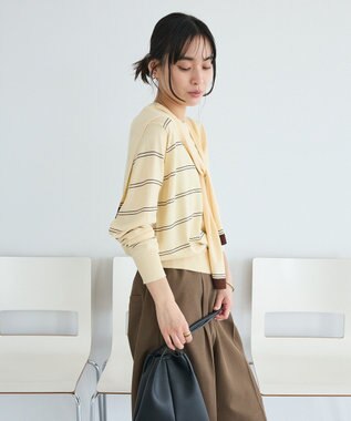 CRAFT STANDARD BOUTIQUE ニットストール+プルオーバー Border