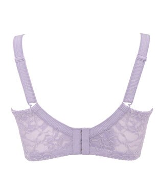 BRADELIS New York 【BRADELIS New York/コンパクト補整】サポートバックラインブラ23S1 グラマーさん向け 脇や背中をスッキリさせる補正ブラ ラベンダー