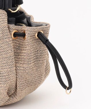 LA BAGAGERIE シャーリング2WAYサマーバッグ　mini グレージュ