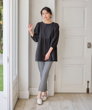 ANY L 【ストレッチ】大人の7daysデイリーパンツ ギンガム