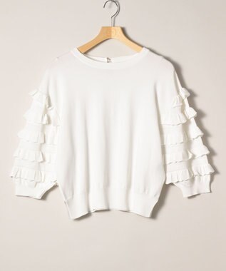 ONWARD Reuse Park 【組曲】ニット春夏 オフホワイト