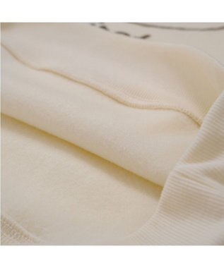 Mother garden しろたん フリース ルームウェア 上下セット ユニセックス ホワイト