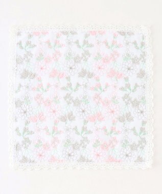 TOCCA LACE OF GARDEN TOWELCHIEF タオルチーフ ローズ系