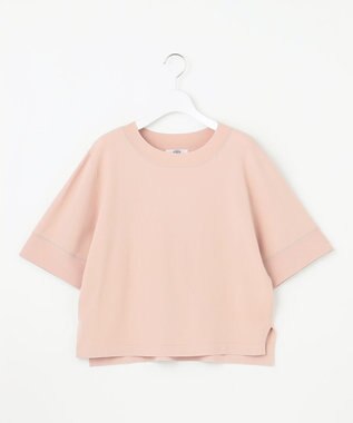 J.PRESS LADIES S 【洗える】RAYON ELITE STRETCH ニットT ピンク系