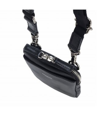 ACE BAGS & LUGGAGE MACKINTOSH PHILOSOPHY ブレイヴァル スマートフォン ショルダーバッグ 本革 73121 マッキントッシュフィロソフィー ブラック