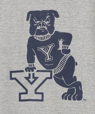 J.PRESS YORK STREET 【UNISEX】YALE × J.PRESS YORK STREET コラボTシャツ ライトグレー系