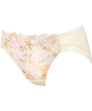 Wing ショーツ　【エアリーソフトブラ】　身生地部オーガニックコットン混　KB2202とペア　はきこみ丈あさめ　ウイング／ワコール　KF2852 シェルベージュ