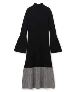 JOSEPH カラーブロック　ニットドレス Black/grey