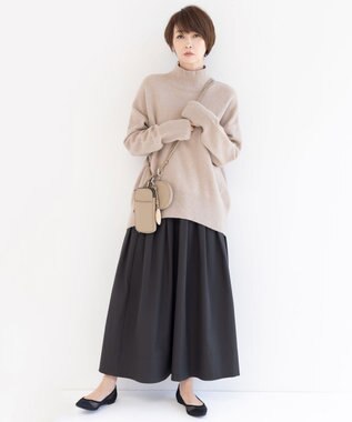 united bamboo 【辺見えみりさんコラボ】スマホポーチセット ベージュ系