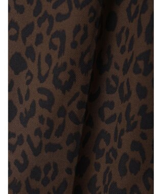 Green Parks ■ＥＳＣＡＲ　サイドラッフルストレートパンツ Leopard