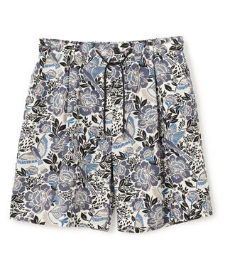 JOSEPH HOMME 新柄【洗える/ストレッチ/シワになりにくい】クールドッツストレッチ メキシカントプリント ショートパンツ/ BERMUDA ホワイト系5