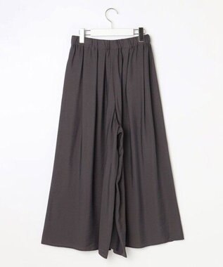 自由区 S 【カタログ掲載・ご好評アイテム・累計2500本・新色追加・ウエストゴム・セットアップ対応】エアリーツイルキュロット パンツ バーント