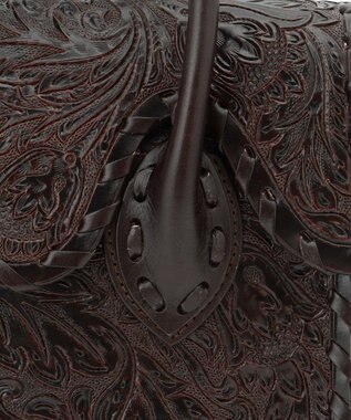 GRACE CONTINENTAL RollingSTHandbag ダークブラウン