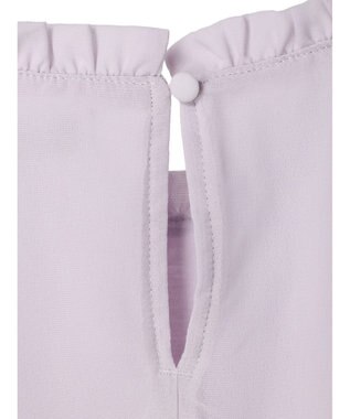 earth music&ecology マジョリカプリーツ半袖ブラウス Pink