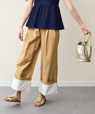 INTER-CHAUSSURES 【ANDREA CARDONE】メタリックレザーバケットバッグ ゴールド